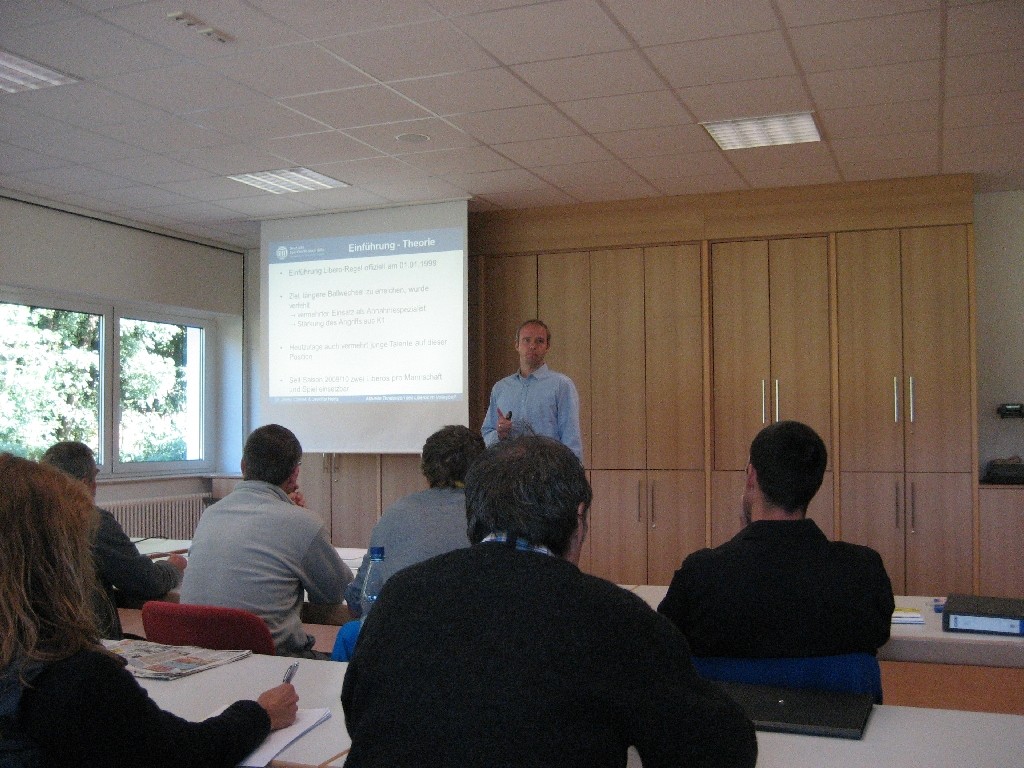 Jimmy Czimek mit Co-Trainer beim DVV-Symposium