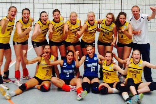 Frauenteam der DSHS Köln ist Deutscher Hochschulmeister 2015 im Volleyball