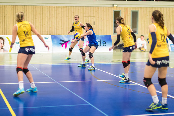 DSHS SnowTrex Köln beim Volleyball-Team Hamburg zu Gast