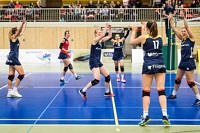 Freuen sich auf das Final-Four im WVV-Pokal in eigener Halle: Die Zweitliga-Volleyballerinnen vom Team DSHS SnowTrex Köln (Foto: Martin Miseré)