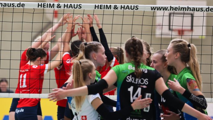 DSHS SnowTrex Köln mit Rückrundenauftakt gegen Skurios Volleys Borken