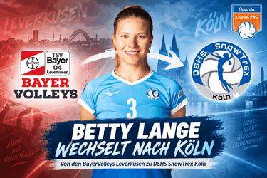 Neue Energie im Mittelblock: Betty Lange verstärkt DSHS SnowTrex Köln