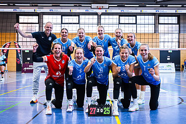 Starke Nerven, starker Aufschlag: DSHS SnowTrex Köln siegt beim Spitzenreiter TV Waldgirmes mit 3:0