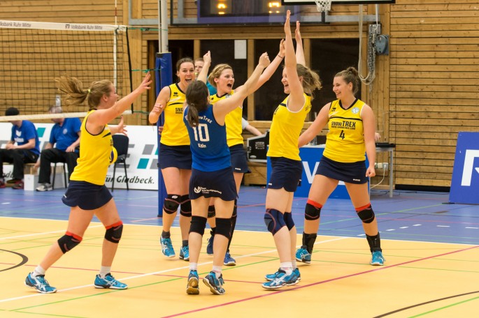 DSHS SnowTrex Köln im DVV-Pokal-Achtelfinale