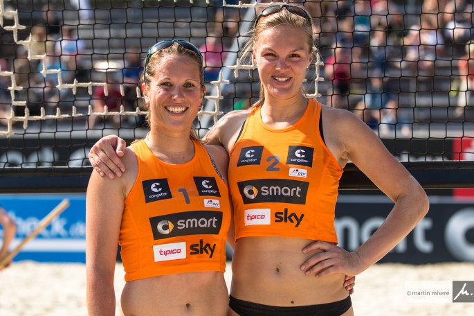 Schrieverhoff/Wagner belohnen sich beim smart Beachtour-Heimspiel in Köln