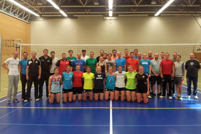 A-Trainer-Ausbildung bei den DSHS SnowTrex Köln-Volleyballerinnen